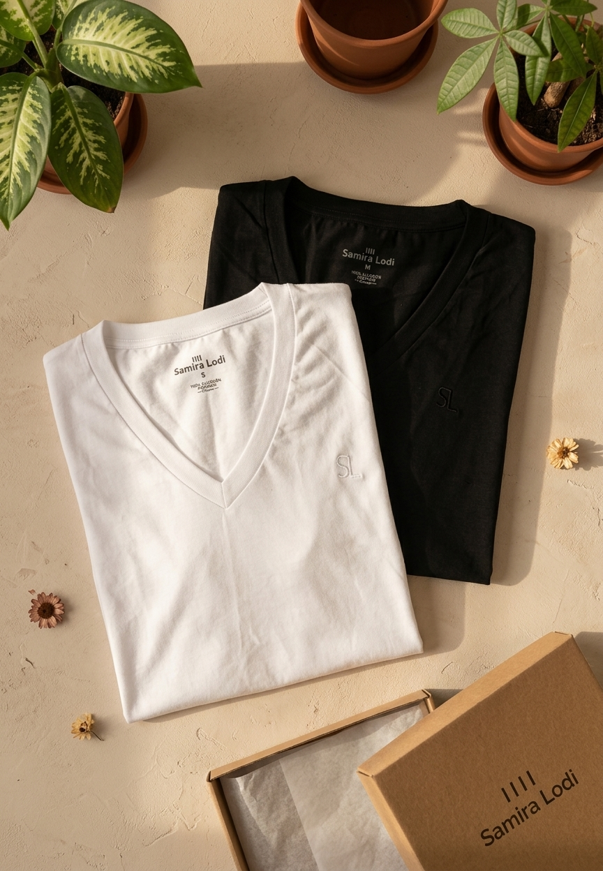 Remera doblada